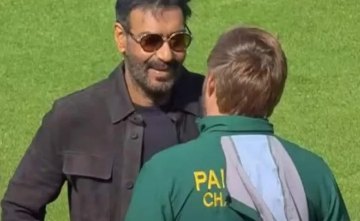 Ajay Devgn, Shahid Afridi, India Pakistan match