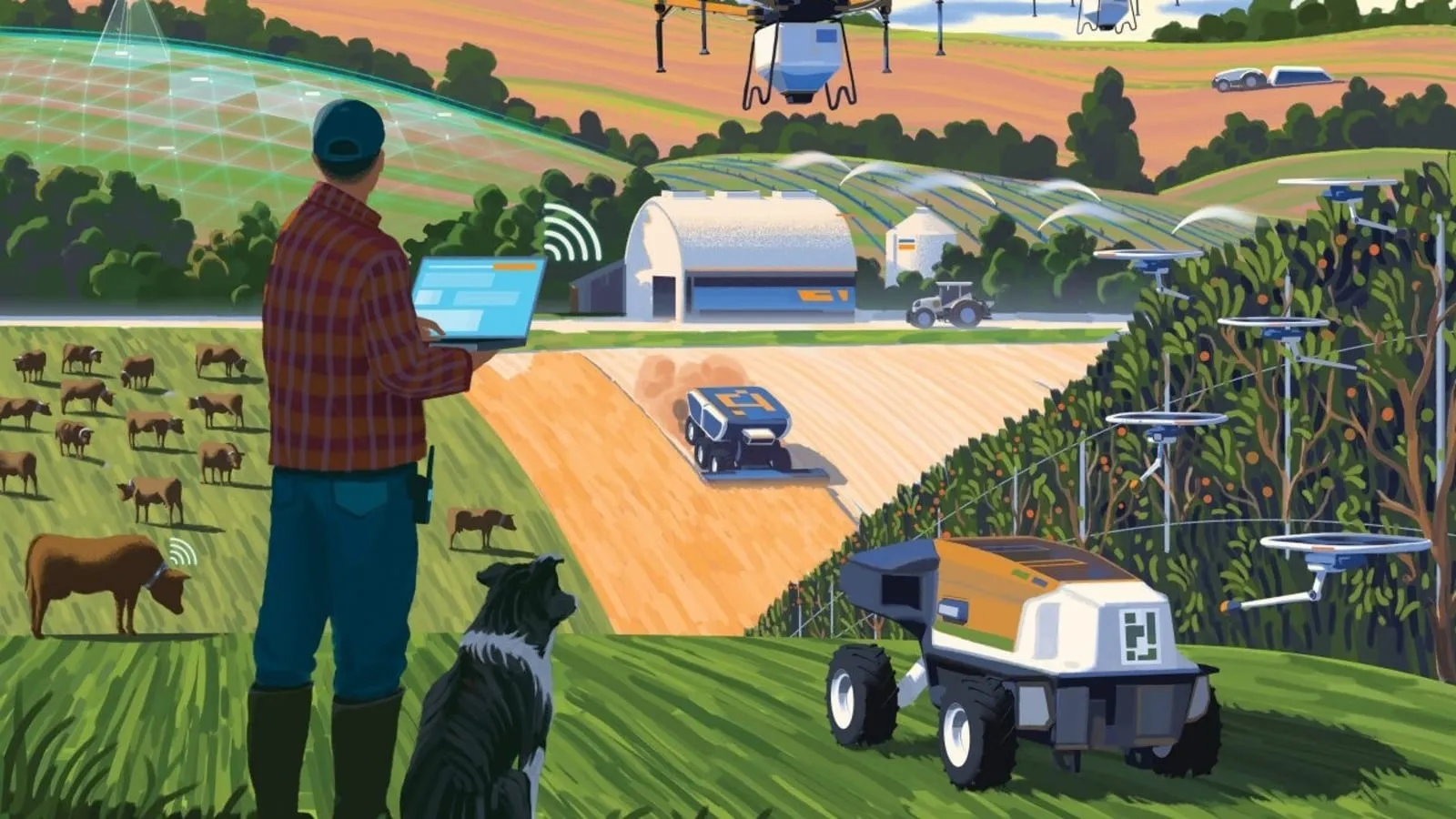 autonomous farming, agricultural technology, artificial intelligence