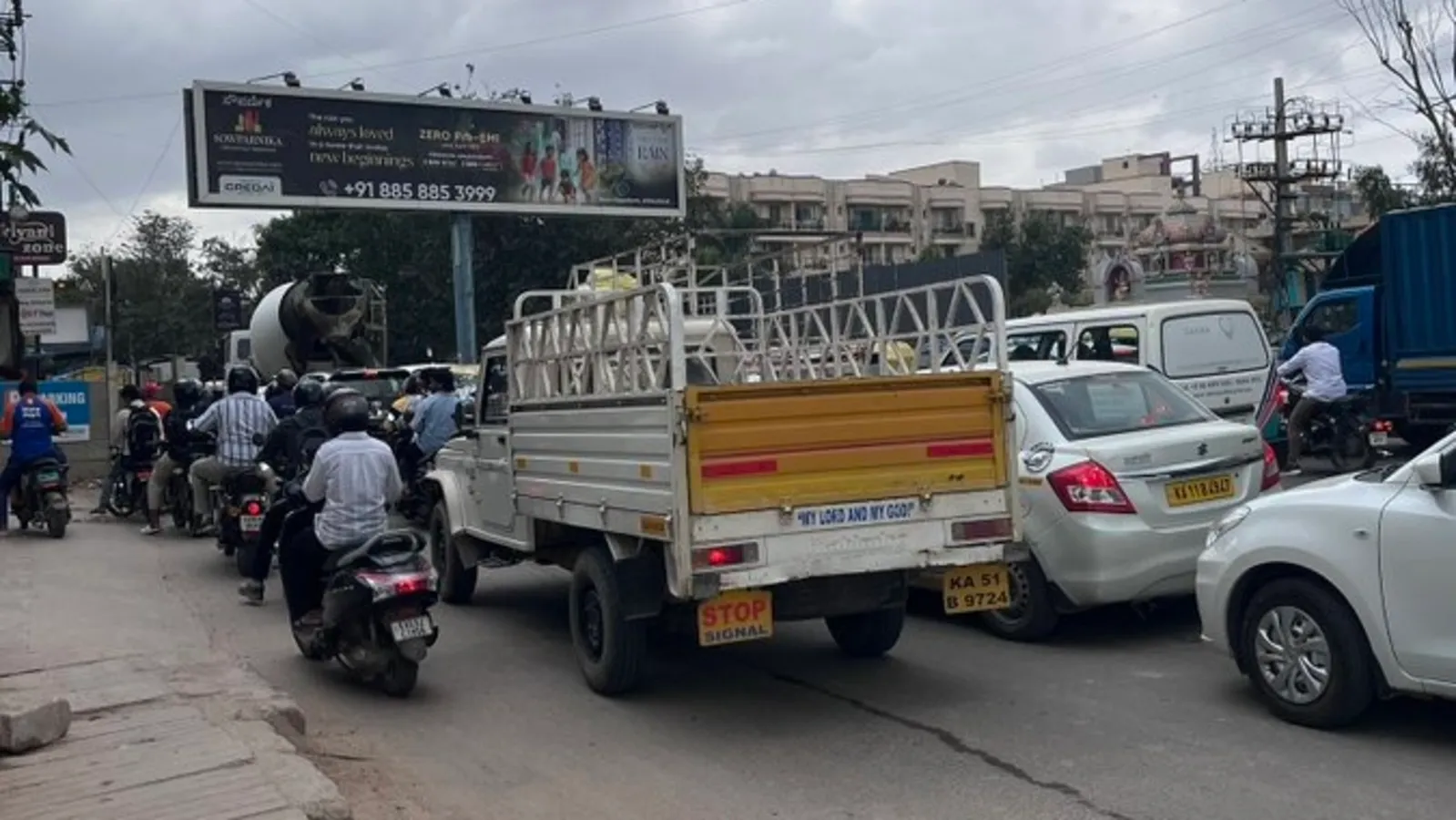 Bengaluru traffic, Kundalahalli, pedestrian infrastructure