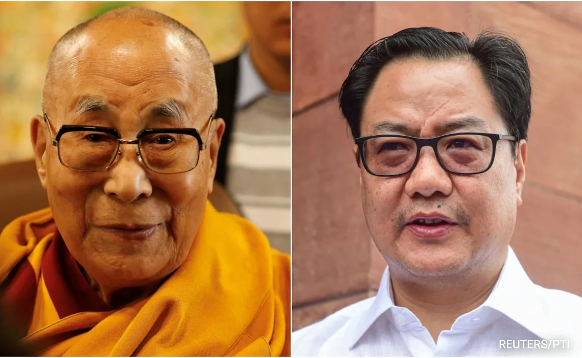 Dalai Lama, Kiren Rijiju, China