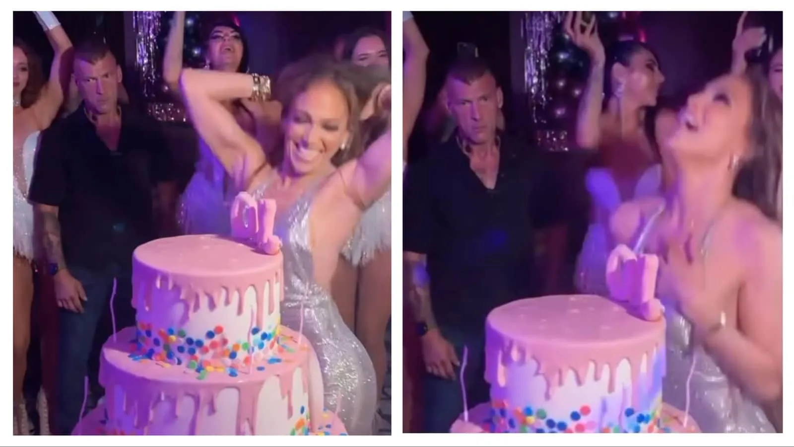Jennifer Lopez, birthday party, bodyguard
