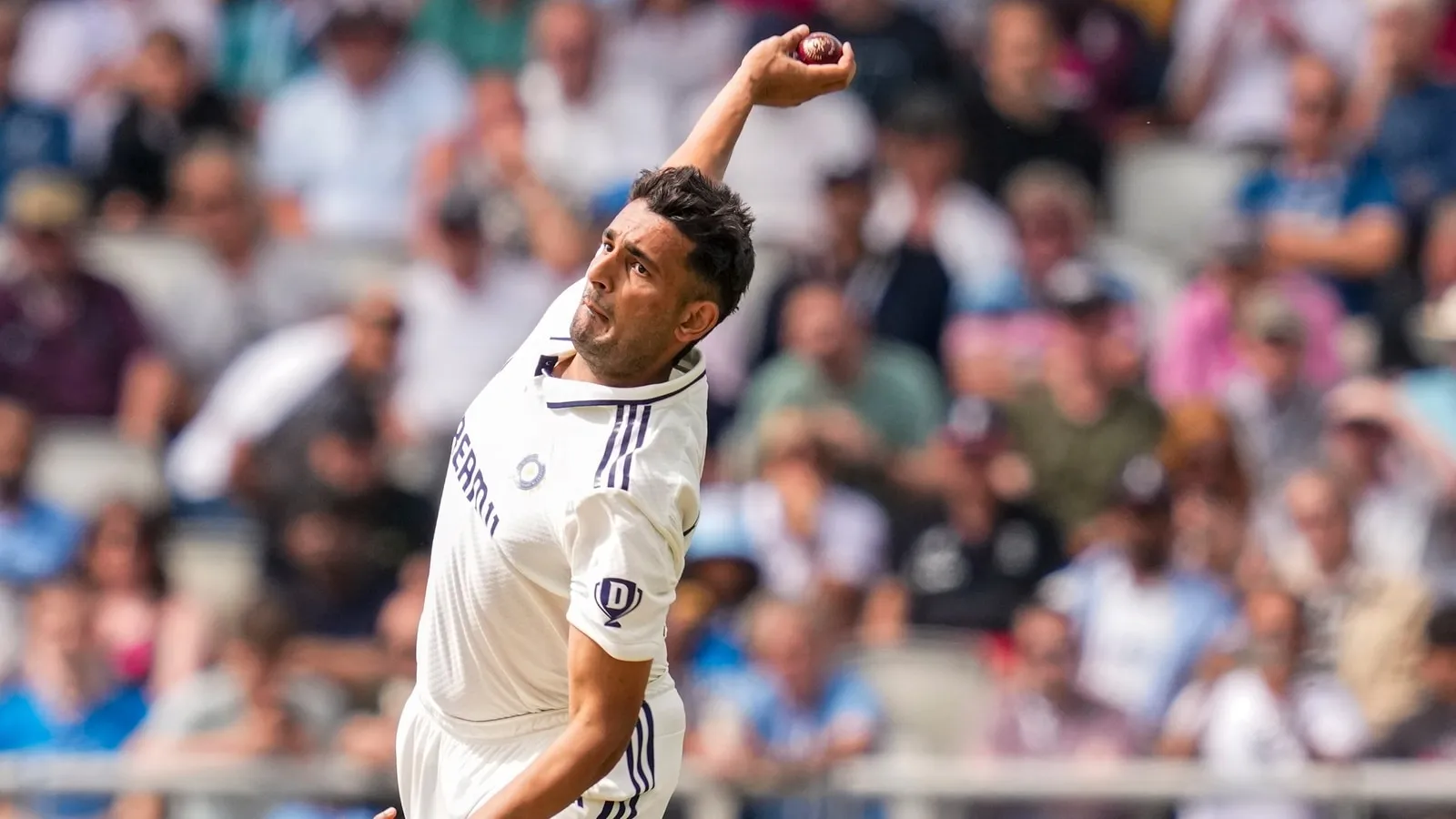 Kamboj, Test match, debut