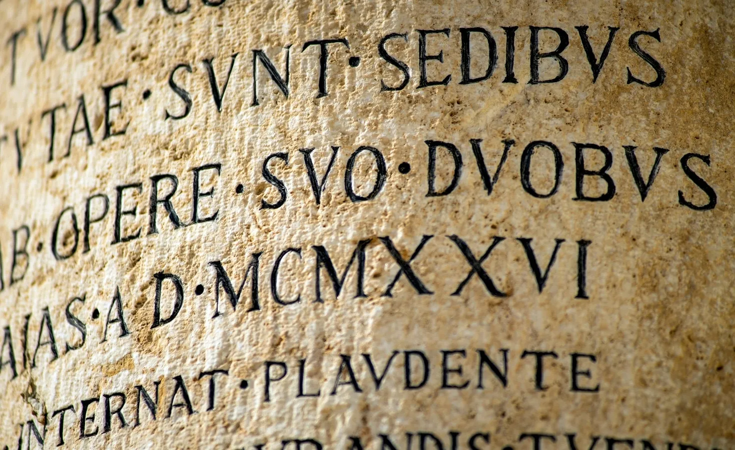 Latin inscriptions, Aeneas, Ancient Roman