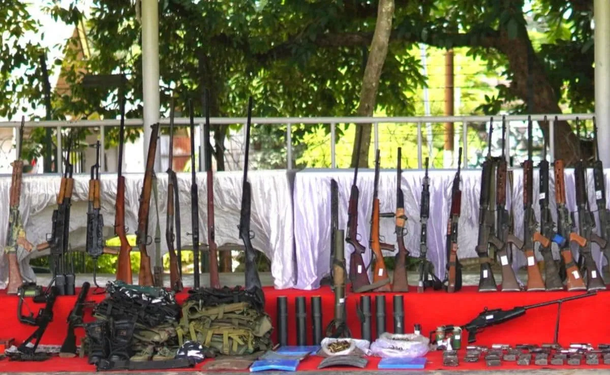 Manipur Security Forces, firearms, ammunition