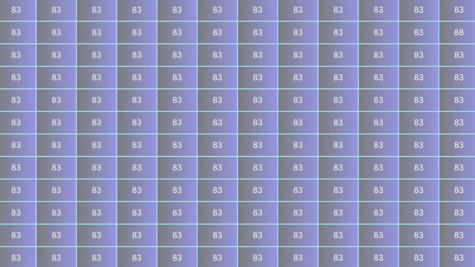 optical illusion, hidden number, mental challenge