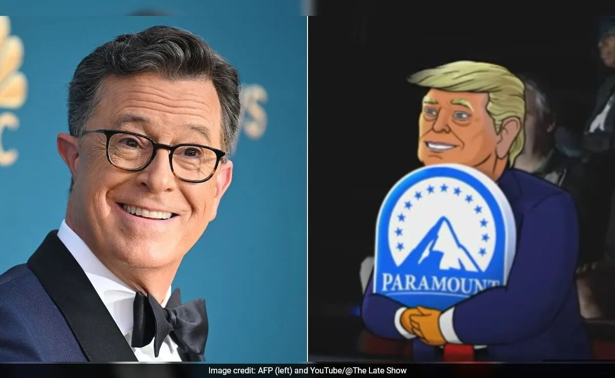 Stephen Colbert, Coldplay, President Trump