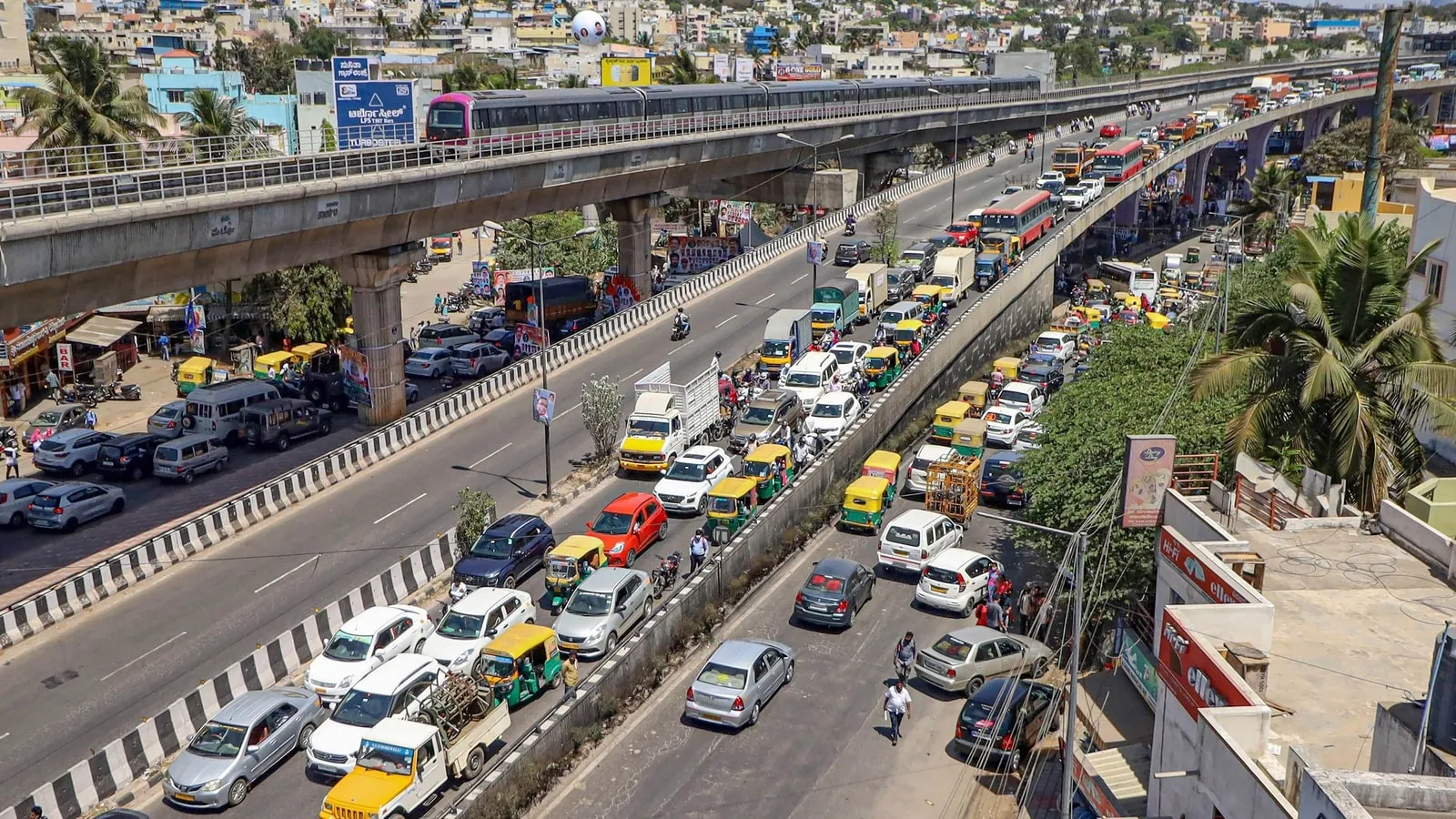 traffic management, Bengaluru IT parks, congestion relief