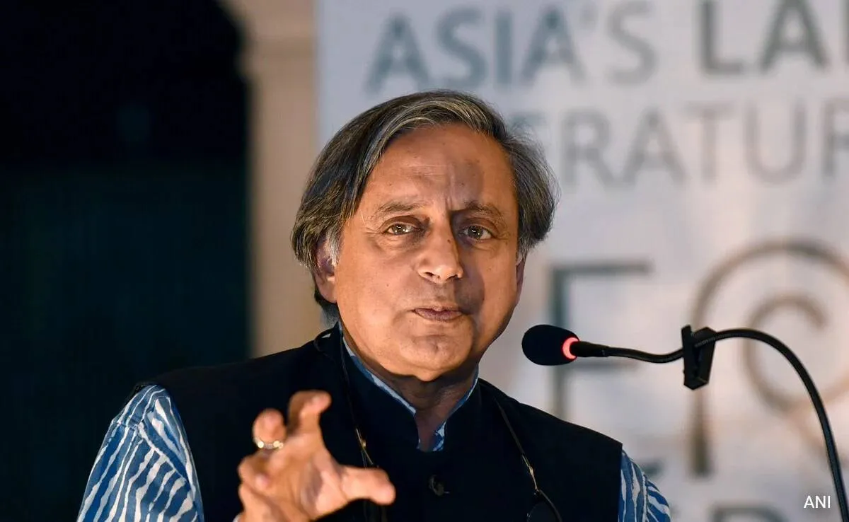 TRF, Shashi Tharoor, United States