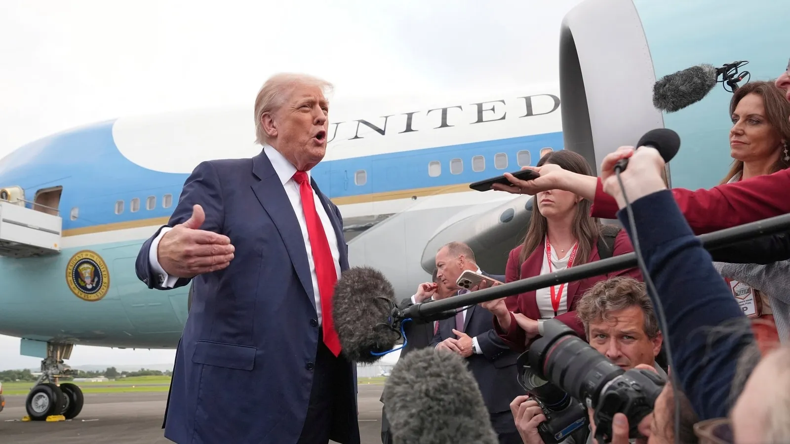 Trump’s visit, protests, police deployment
