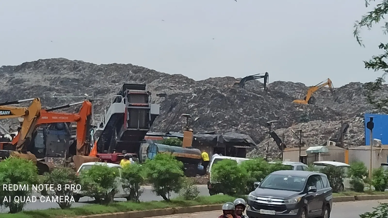 Bandhwari landfill, waste management, environmental crisis